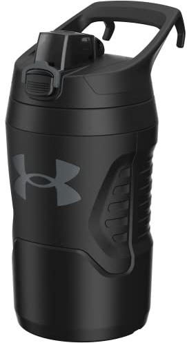 Under Armour 32 oz Insulated Water Bottles - Sports Water Jug with Handle, Fence Hook, Leak Resistant for Baseball, Football & More, 32 oz Water Bottles, Sports Water Bottle Insulated