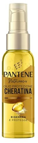 Pantene Pro-V x Keith Haring Edizione Speciale Olio Capelli Protezione Cheratina Rigenera E Protegge 100ml Olio Intensivo Senza Risciacquo per Uso Quotidiano. Per Capelli Secchi e Danneggiati
