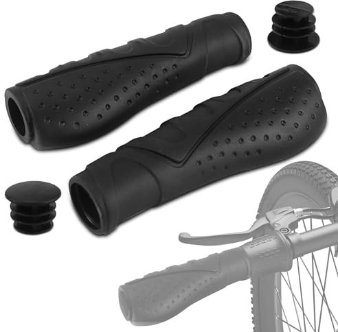 Ergonomische Fahrradgriffe - 1 Paar MTB Lenkergriffe für 22,2 mm Fahrrad, Mountainbike
