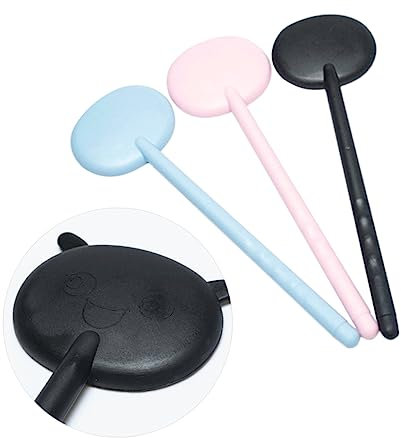 minkissy 3 Stück Kunststoff Augenverschluss Rutschfest Mit Griff Mittelgroß Für Sehtafeluntersuchungen Einfarbig Langlebig Geeignet Für Kinder Jugendliche Und Erwachsene