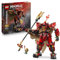 LEGO Ninjago The Fire Knight Mech Toy - Monstrosity Building Set with a Posable Figure, 2 Minifigures & a Sea Monster on a Display Stand - Birthday Gift for 14+ Year Old Boys and Teenagers - 71846