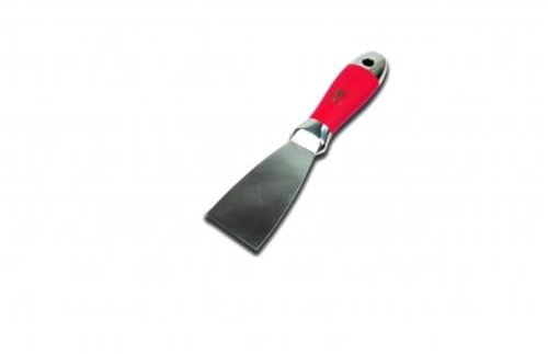 NELA Ganzmetall-Malerspachtel Edelstahl rostfrei 50 mm (2) Handspachtel Gipserspachtel Stuckateurspachtel