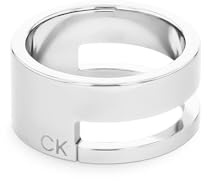 CKJ Calvin Klein Ring für Damen Kollektion GEOMETRIC ESSENTIALS aus Edelstahl - 35000680B