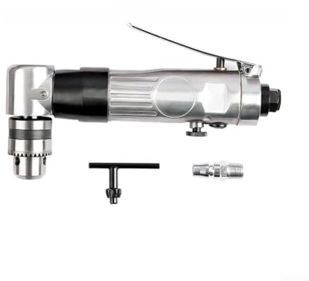 Oniissy Trapano pneumatico reversibile ad angolo d'aria a 90 gradi con design compatto a gomito ad angolo retto, per una costruzione in lega di lunga durata, riduttore indurito per una coppia