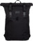 Doughnut Christopher Nylon Rucksack Unisex 18L mit Laptopfach I Studenten-Rucksack funktionell & handgefertigt I Reise-Rucksack oder Leichter City-Rucksack I Daypack in Schwarz/Black