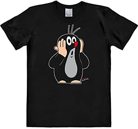 Logoshirt® Der kleine Maulwurf Fan-Shirt – Unisex T-Shirt Damen & Herren, Kurzarm, 100 % Baumwolle, Offiziell Lizenziertes Retro-Merch