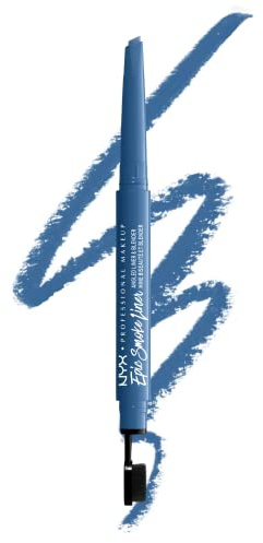 NYX Professional Makeup Eyeliner für Smokey Eyes, Vegane Formel, Epic Smoke Liner, Navy Heat (Blau)