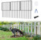 KYATE Garden Fence Animal Barrier, Dog Digging Fence 10 Pack 10.8ft(L) X 17inch(H), Rustproof Metal Border, Rabbits Blockers Ground Stakes Defense Fence for Outdoor Landscape Patio