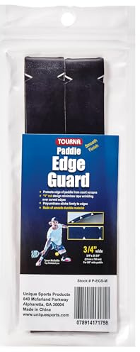 Pickleball Edge Guard Smooth Paddle Protection (Small, Medium, Large) Width
