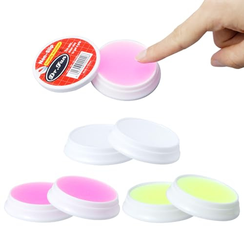 6 PCS Fingertip Moistener, 10 G Three-Colour Envelope Moistener, Finger Moisturizer Non-Slip Finger Moistener for Sorting Paper Grip Paper Bills Document Counting Collating Sorting Task
