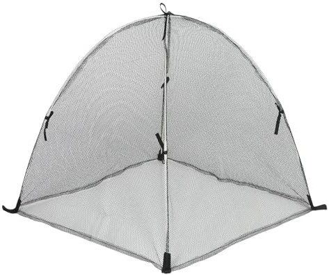 Sombrilla para plantas, cubierta de flores desplegable, 23 x 23 x 23 pulgadas, malla de protección solar, malla transpirable, red de jardín para fresas, verduras, gallineros y uso al aire libre