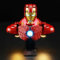 BRIKSMAX 2.0 Light Kit for Lego Iron Man MK4 Bust -Innovative Led Lighting Compatible with Lego Marvel 76327 - Not Included Lego Set