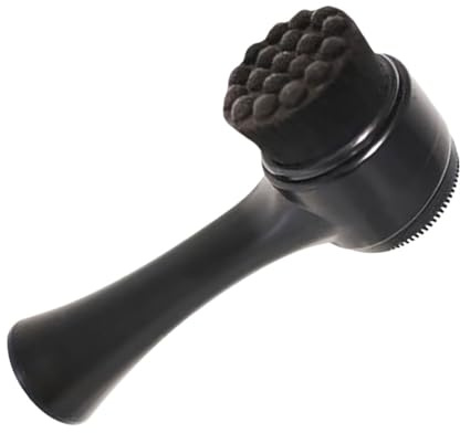 Alipis Brosse Visage Portable Double Face Exfoliante et Massante Nettoyant Doux pour Peau Ferme et Éclatante Soin Visage Pratique pour Nettoyage Profondeur et Absorption des Produits