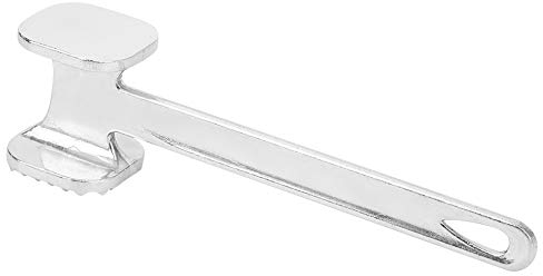Ménage Épaissir En Alliage D'aluminium Attendrisseur De Viande De Boeuf Marteas Pounder Accessoire De Cuisine, En Acier Inoxydable Construction Robuste Attendrisseur De Viande Double Face Maillet À Vi