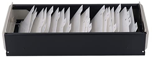 Boite Rangement Carte, Porte-Cartes D'index, Organiseur de Porte-Fichiers pour Cartes Pouvant Contenir 800 Cartes de Visite pour Organiser des Cartes de Visite