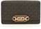 Michael Kors Damen Heather PHN CHN XBODY Bag, Brn/Acorn