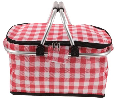 Toddmomy Outdoor Picknickkorb Aus Wasserdichtem Oxford Großer Camping-aufbewahrungsbehälter Robuste Und Praktische Essenslagerung Für Ausflüge Grillen Und Strandaktivitäten