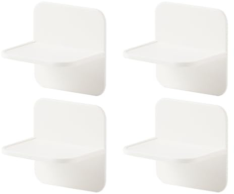Beatifufu Conector Anti-invertido para Muebles Infantil Blanco 4 Piezas con Pegatinas sin Marcas Protector de Seguridad Anticaídas para Armarios y Cajones