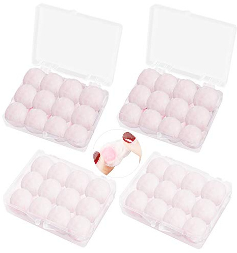 24 Paare Wasserdicht Ohrstöpsel Schlafen Gehörschutz Ohrstöpsels Wachs-Stöpsel Gehörschutz zum Schlafen Gehörschutzstöpsel Baumwolle Wachsohrstöpsel