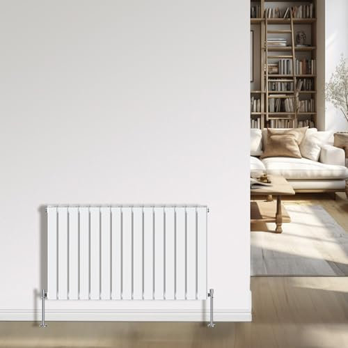 NRG White Radiator 600x1020mm- Double Flat Panel Interior Bathroom Radiators