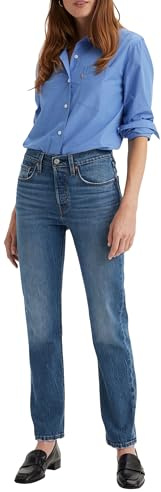 Levi'S 501 Original Vaqueros Mujer | (También disponible en Plus), (nuevo) punto en blanco