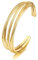 LILIE&WHITE Bangle Elegant Gold Bangle Bracelet for Women – Adjustable, Stylish Design – Versatile for Everyday Wear, Special Occasions, and Gifting