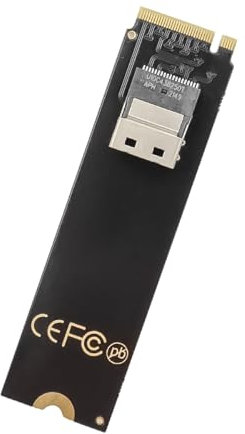 DollaTek Adattatore M.2 NVME a U.2 M.2 Interfaccia disco rigido per Slimline SAS (SFF-8654) Adattatore scheda adattatore