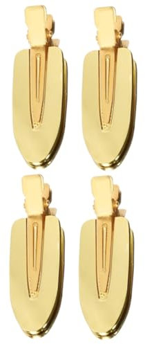 Healeved 2paires Pince à Cheveux Métal Sans Trace De Clips De Coiffure Pratiques Pour Styliser Les Cheveux Légers Et Portables Idéaux Pour Utilisation à Domicile Ou Voyage