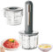 Doiyislem Tritatutto per Cucina, Tritatore Elettrico per Frutta, Tritatore Elettrico Smontabile per Alimenti per Bambini, Frutta, Preparazione dei Pasti, Verdura