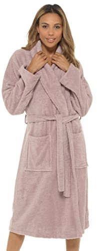 Undercover Ladies Towelling Robe LN566 Mink 8-10