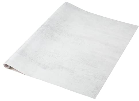 Self Adhesive Vinyl Wrap Film for Kitchen Worktops dc fix Concrete White (67.5CM, 6M)