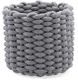 Vinthera Moa Cesta Algodón 23x21cm Algodón | Gris, Algodón, 23x21cm