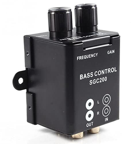 Yuikome Auto Car Remote Amplificatore Subwoofer Car Audio Equalizer Controller Crossover Controller Equalizzatore 4