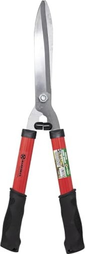 20 Carbon Steel Hedge Shears - Razor Sharp, Rust Resistant Blades - Lightweight Garden Trimmer for Grass, Shrubs, Bushes - Anti-Slip Handles for Easy Cutting