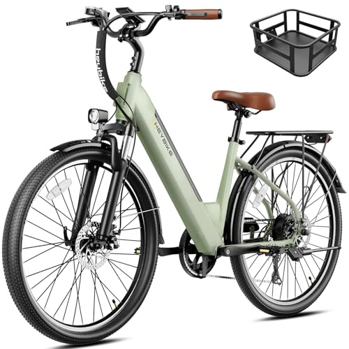 Heybike Cityscape 2.0 City Bike for Adults with 1200W Motor Peak,468Wh Removable Battery and up to 50Miles 24MPH