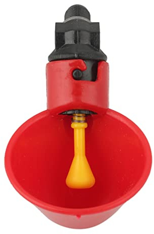 Abreuvoir Automatique Volaille Lot de 10 Distributeur Eau Poule Élevage Facile à Installer Matériau Robuste pour Utilisation Agricole
