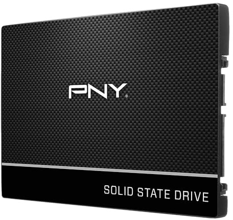PNY CS900 Internes Solid State Drive (SSD7CS900-4TB-RB) (4 TB, 6,35 cm (2,5 Zoll), SATA III (SSD)