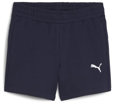 PUMA teamGOAL Casuals Shorts Damen dunkelblauweiss S