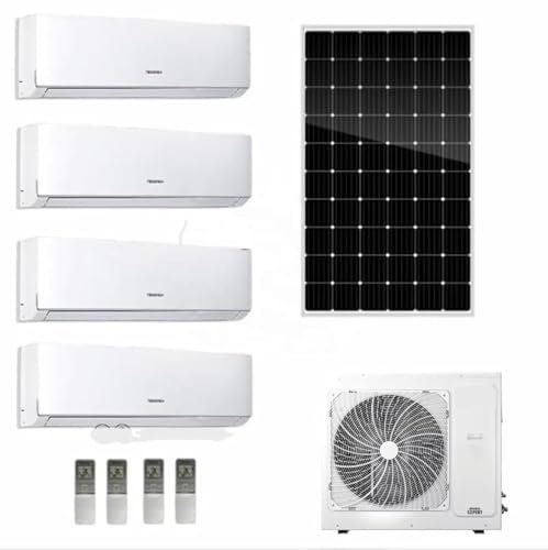 Onduleur solaire 36000BTU Multi 12K Zones Split Climatiseur et chauffage – 3 zones
