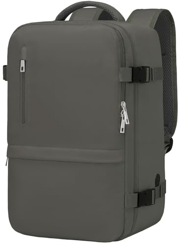 Xkdoai Zaino 40x30x20 per Ryanair Zaino da Viaggio Bagaglio a Mano 40x30x20 Ryanair con Borsa Antifurto e Tasca per Bottiglie per Viaggi Brevi