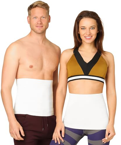 BeFit24 Ceinture Lombaire Thermique en Laine Mérinos pour Homme et Femme – Protège Reins et Dos, Ceinture Chauffante Lombaire confortable, respirante, lavable à la main