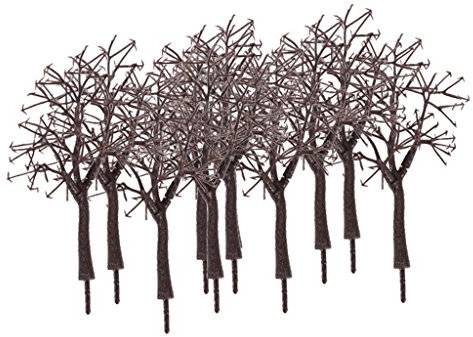 lahomia 10 Autumn Deciduous Tree Tree Bare Trunk Train Park Landscape Plan 12cm OO