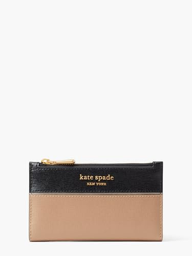 kate spade new york Women's Morgan Saffiano Leather Wallet, Cafe Mocha Multi Small, One Size