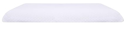 SUQ I OME Slim Sleeper -Thin Memory Foam Pillow for Sleeping,Low Profile, Ultra Thin Flat Pillow for Stomach Sleepers,23 x 15.7 x 2.2 inches