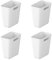 JLNGTHONG 4-piece Self-Adhesive Wall Mounted Storage Box, Bathroom Kitchen Cupboard Door, Self-Adhesive Kitchen Organiser ,for Cabinet Fridge Under Sink Storage Boxes ﻿