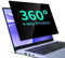 STARY 360° Filtro de Privacidad 15,6 Pulgadas 16:9,Privacy de Protector Pantalla para 15,6 Pulgadas, Antideslumbrante Antiespía Filtros de pantalla para portátiles.