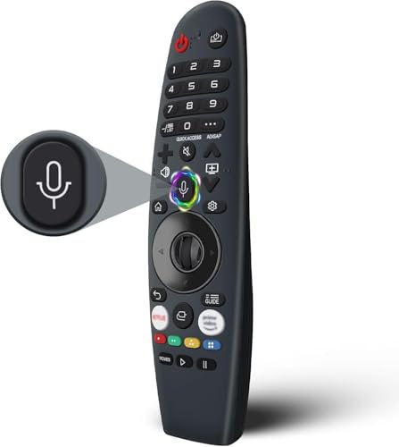 Voice Magic Remote-MR20GA for LG Magic Remote- Smart TV Magic Remote for LG UHD OLED QNED NanoCell 4K 8K, Replacement AN-MR20GA AN-MR19BA AN-MR18BA with Pointer Function
