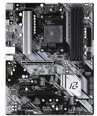 Spelmoderkort Fit For ASROCK B550 PHANTOM GAMING 4 Moderkort Sockel AM4 for CPU Ryzen 5/7/9/3 5600X DDR4 HDMI M.2 Stationär dator ATX