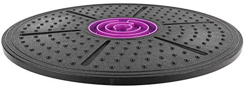 Changor Tavola di Equilibrio Oscillante a Labirinto Viola, Disco di stabilità per Esercizi di Fitness e Allenamento Yoga da 36 Cm per Palestra di Casa, Uso in Ufficio, Viola