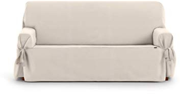 Eysa Sofföverkast, bomull, beige, 2-sitsig (140 – 180 cm)